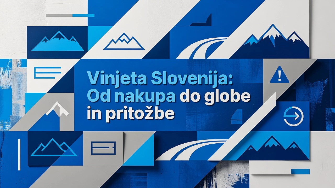 Professional header image for list-based article: Vinjeta Slovenija: Od nakupa do globe in pritožbe