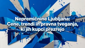Professional header image for industry analysis: Nepremičnine Ljubljana: Cene, trendi in pravna tveganja, ...